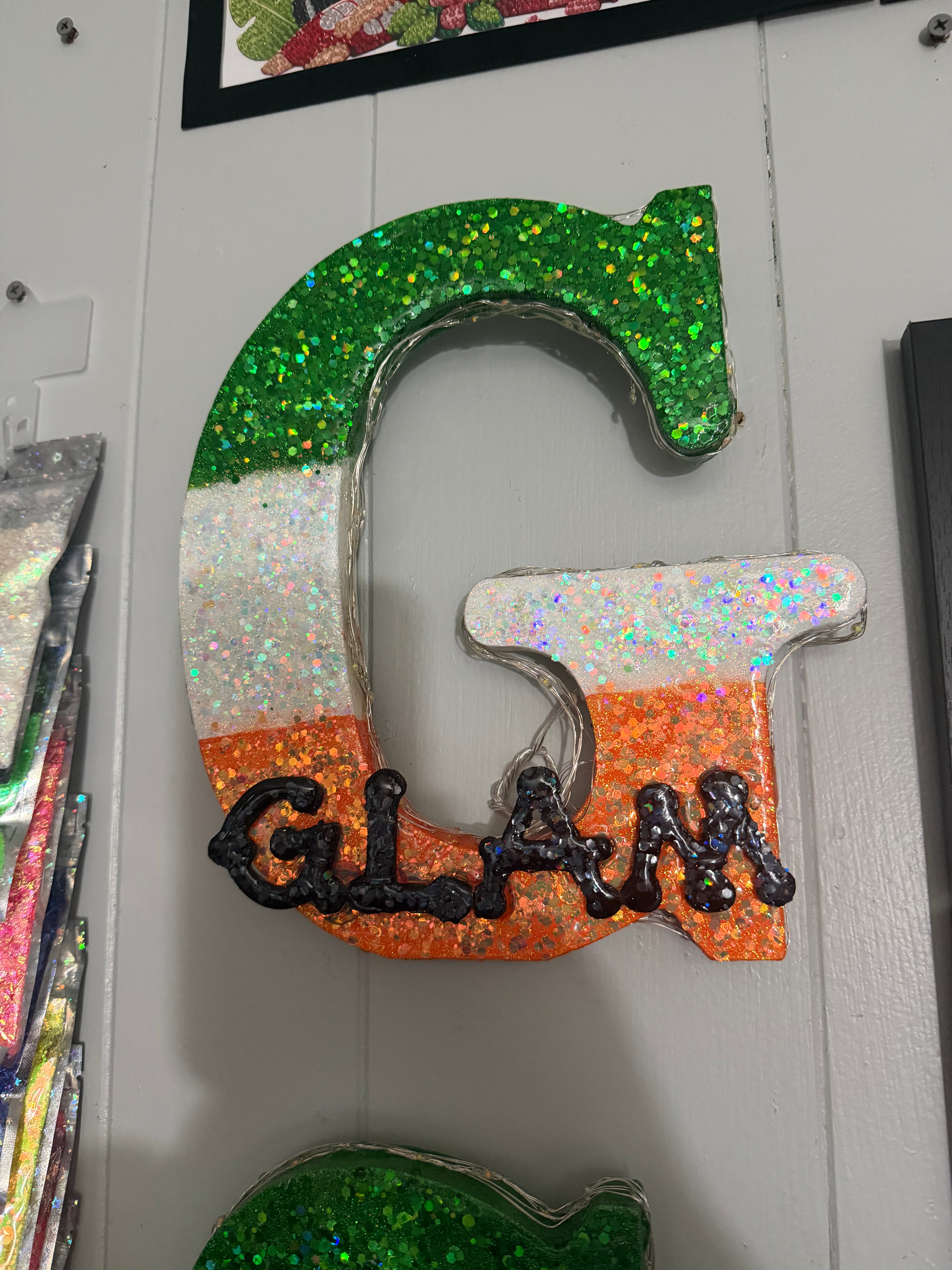 Custom Large Letter Deco