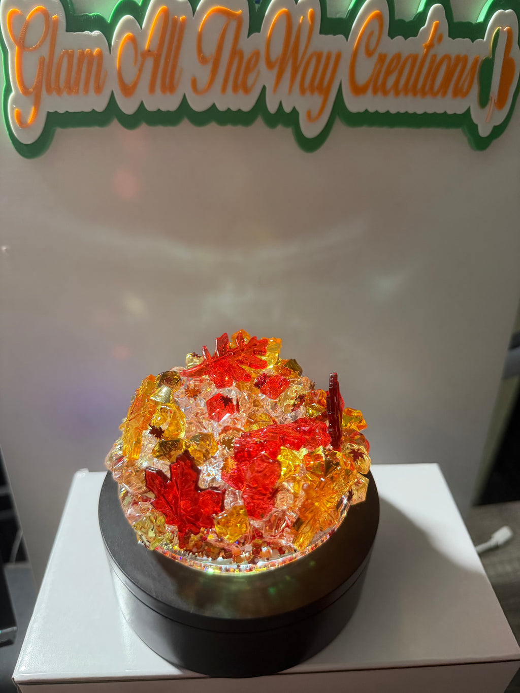 24oz TAPERED CUP - AUTUMN DREAMSCAPES CUP - DECO LID