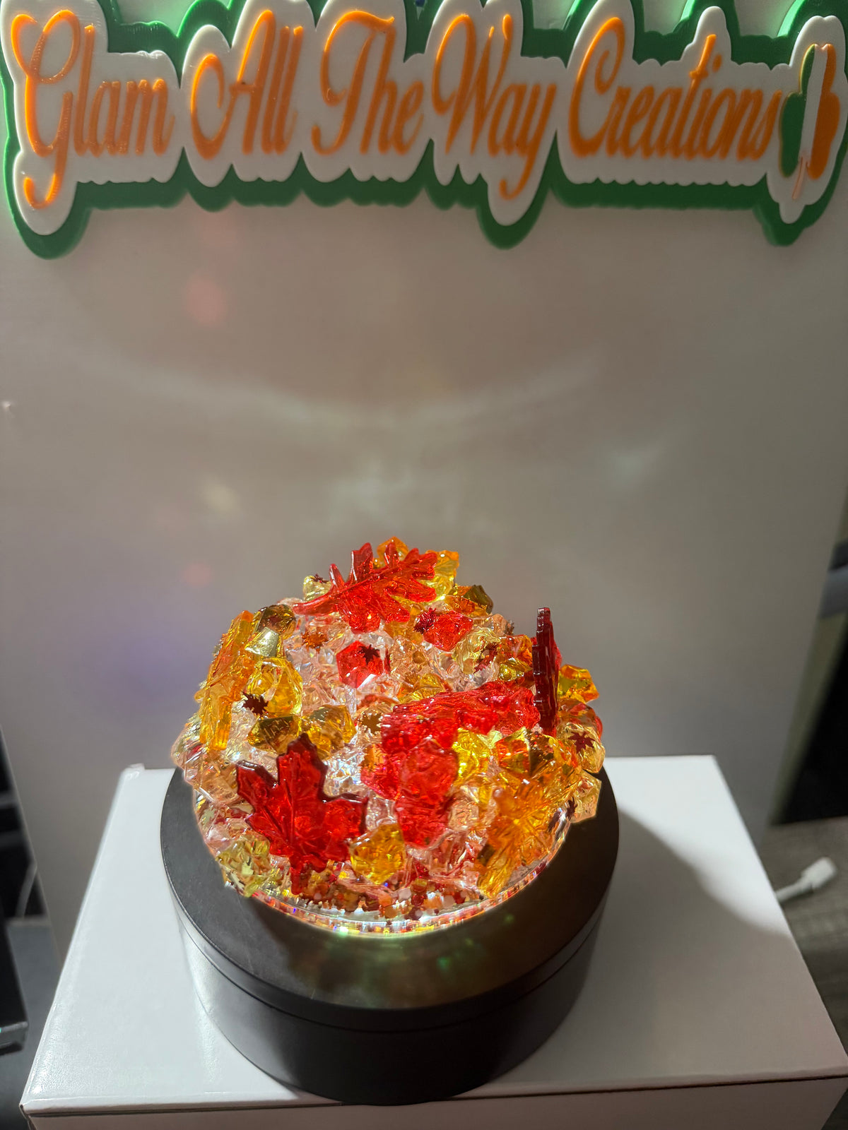 24oz TAPERED CUP - AUTUMN DREAMSCAPES CUP - DECO LID