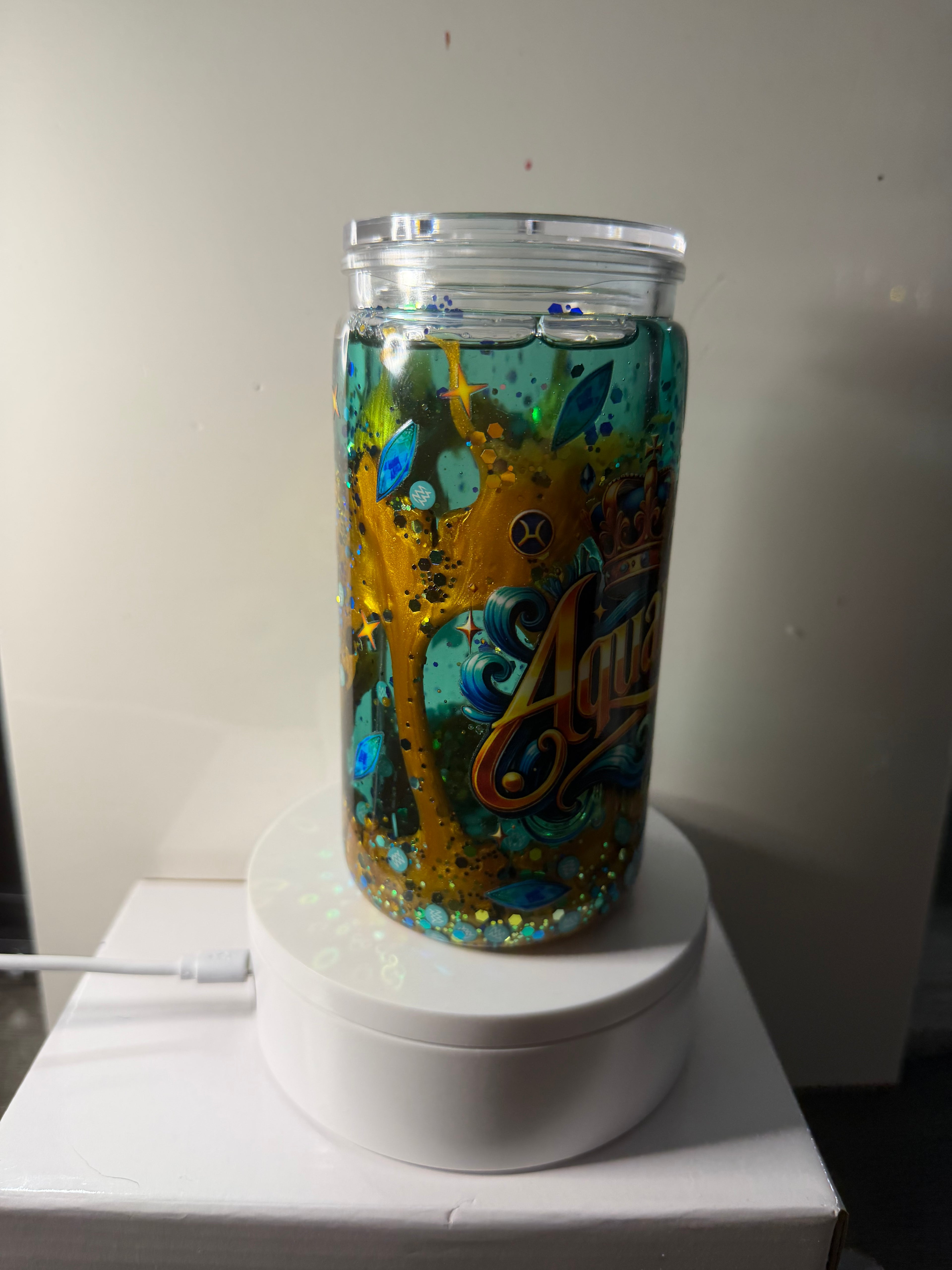 AQUARIUS Duel Lava - 16oz Libby Can Style
