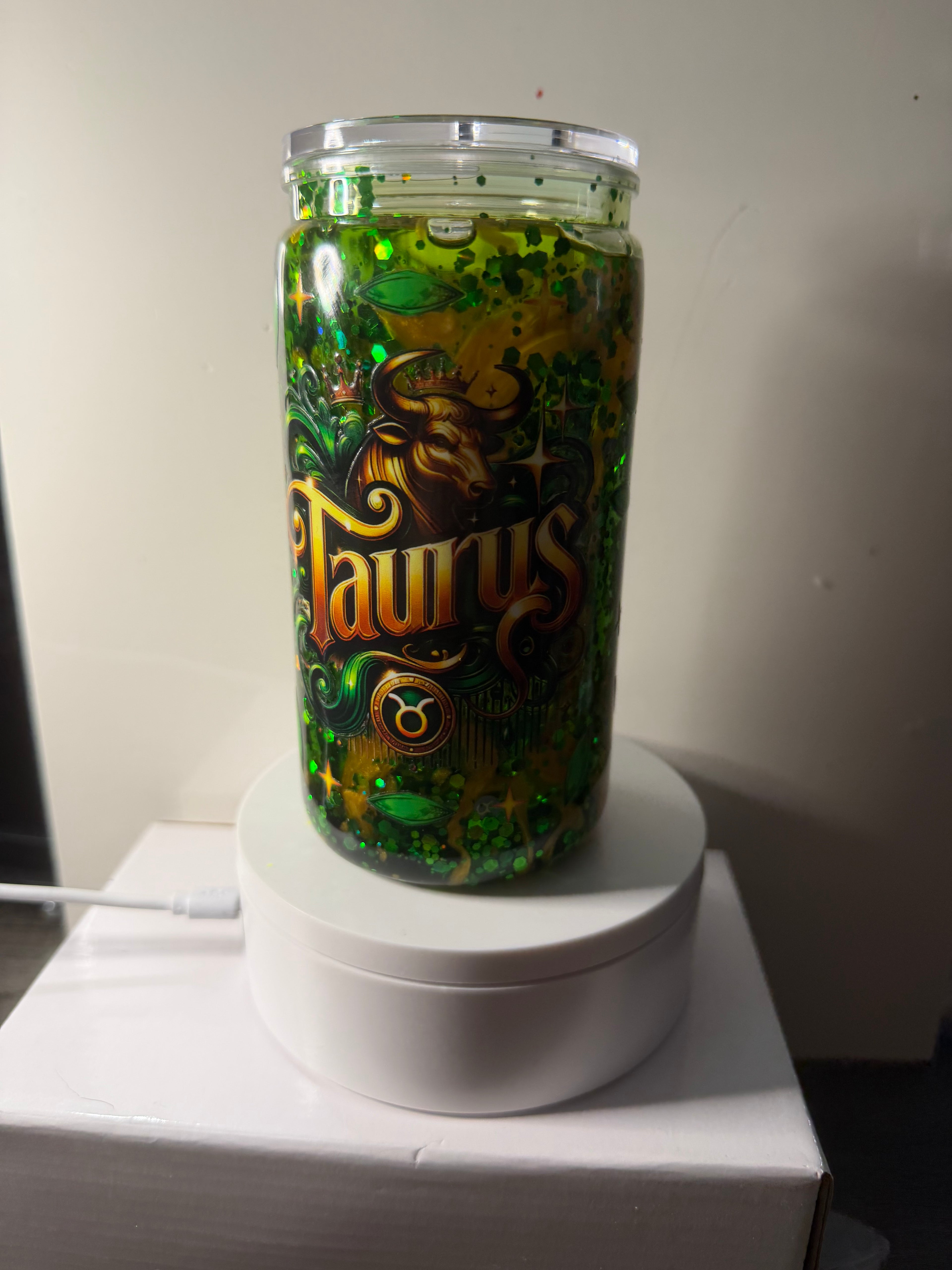 TAURUS Duel Lava - 16oz Libby Can Style