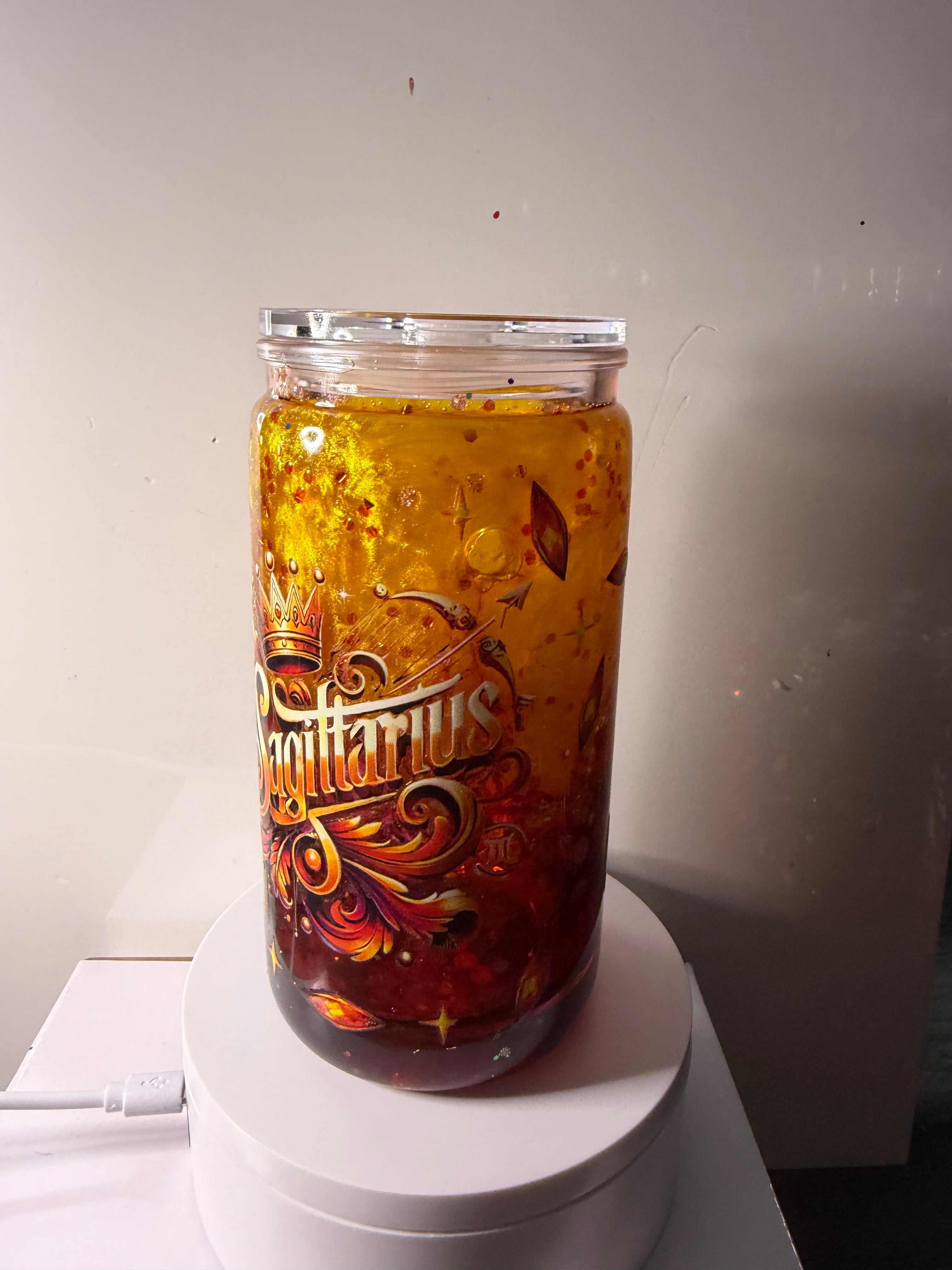 SAGGITARIUS Duel Lava - 16oz Libby Can Style