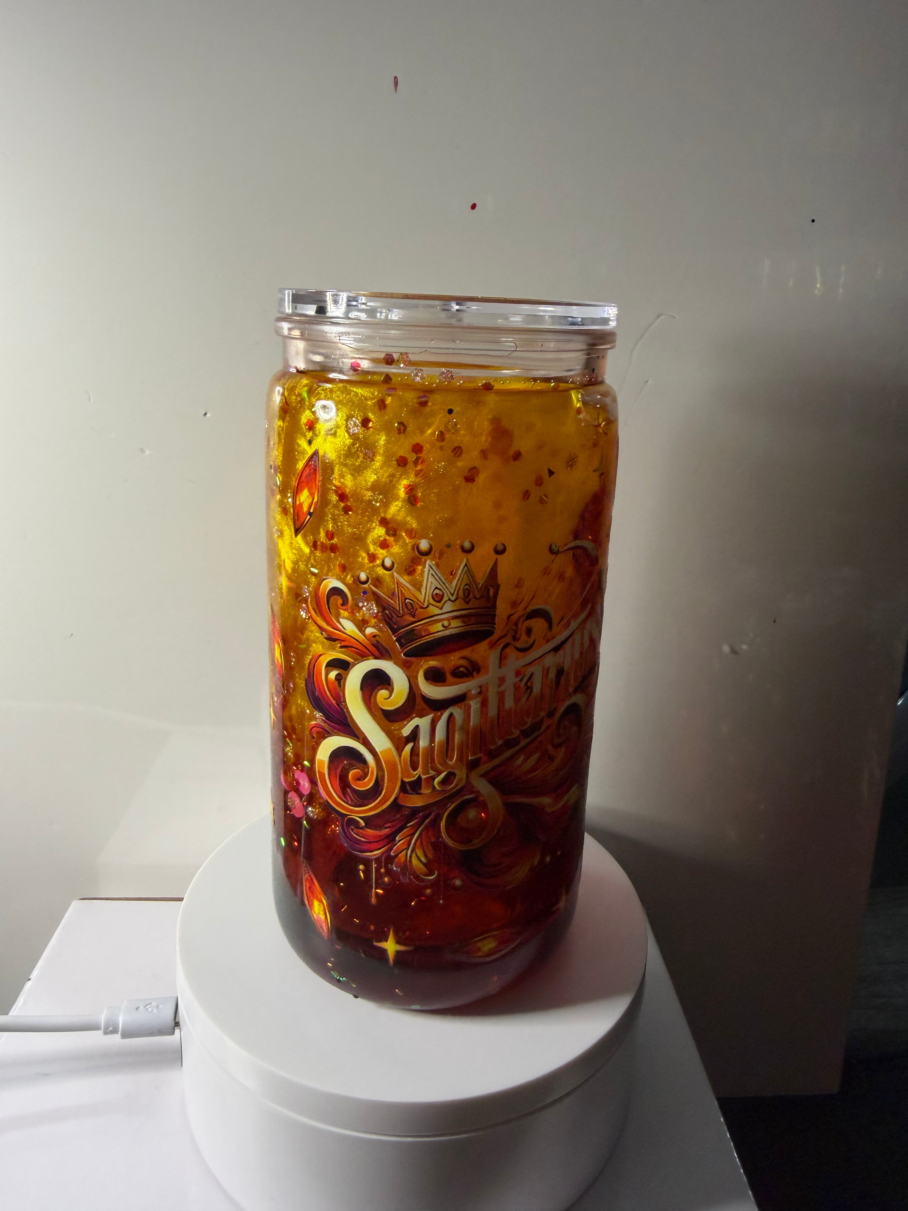 SAGGITARIUS Duel Lava - 16oz Libby Can Style