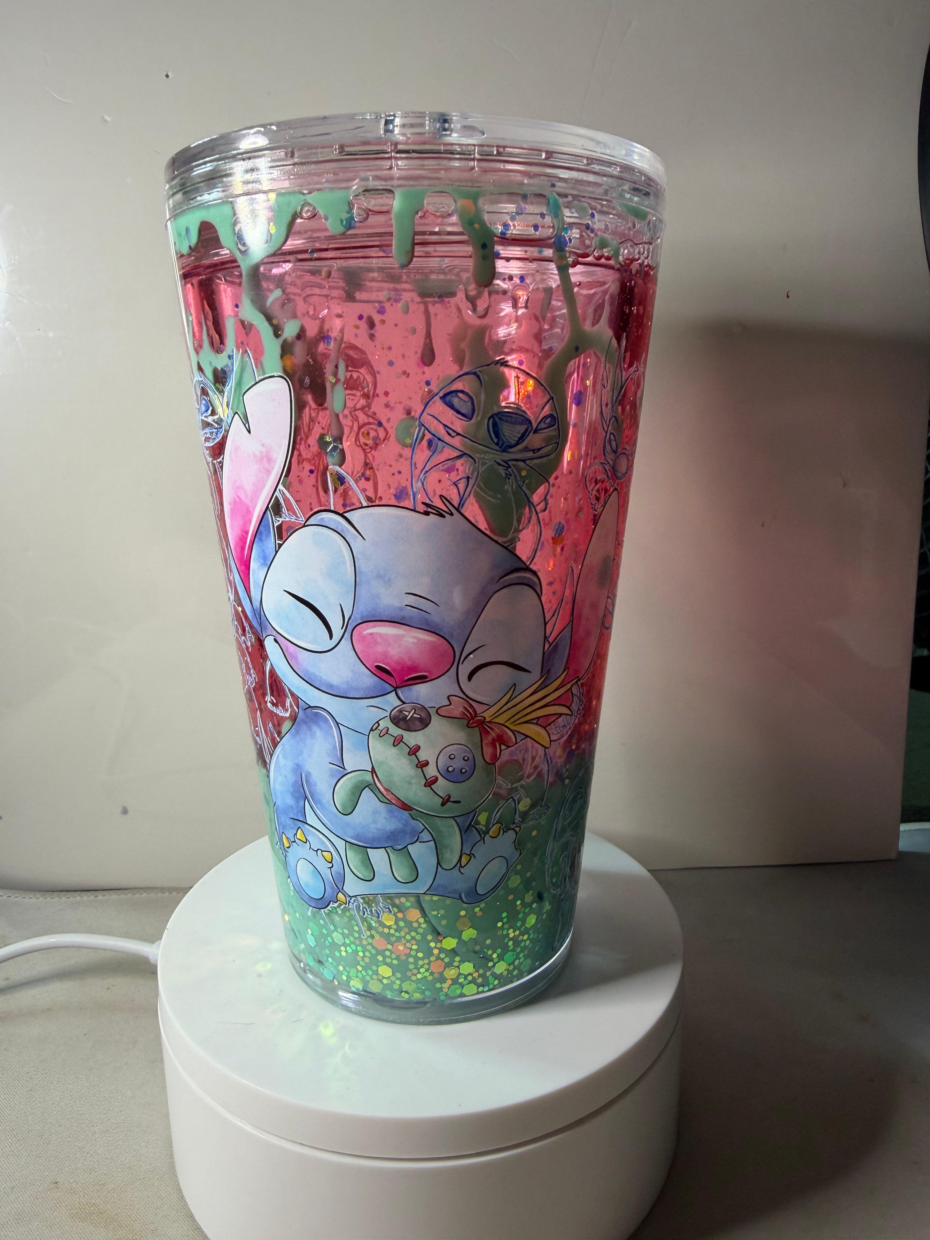 STITCH DUEL LAVA  - 16oz TAPERED CUP