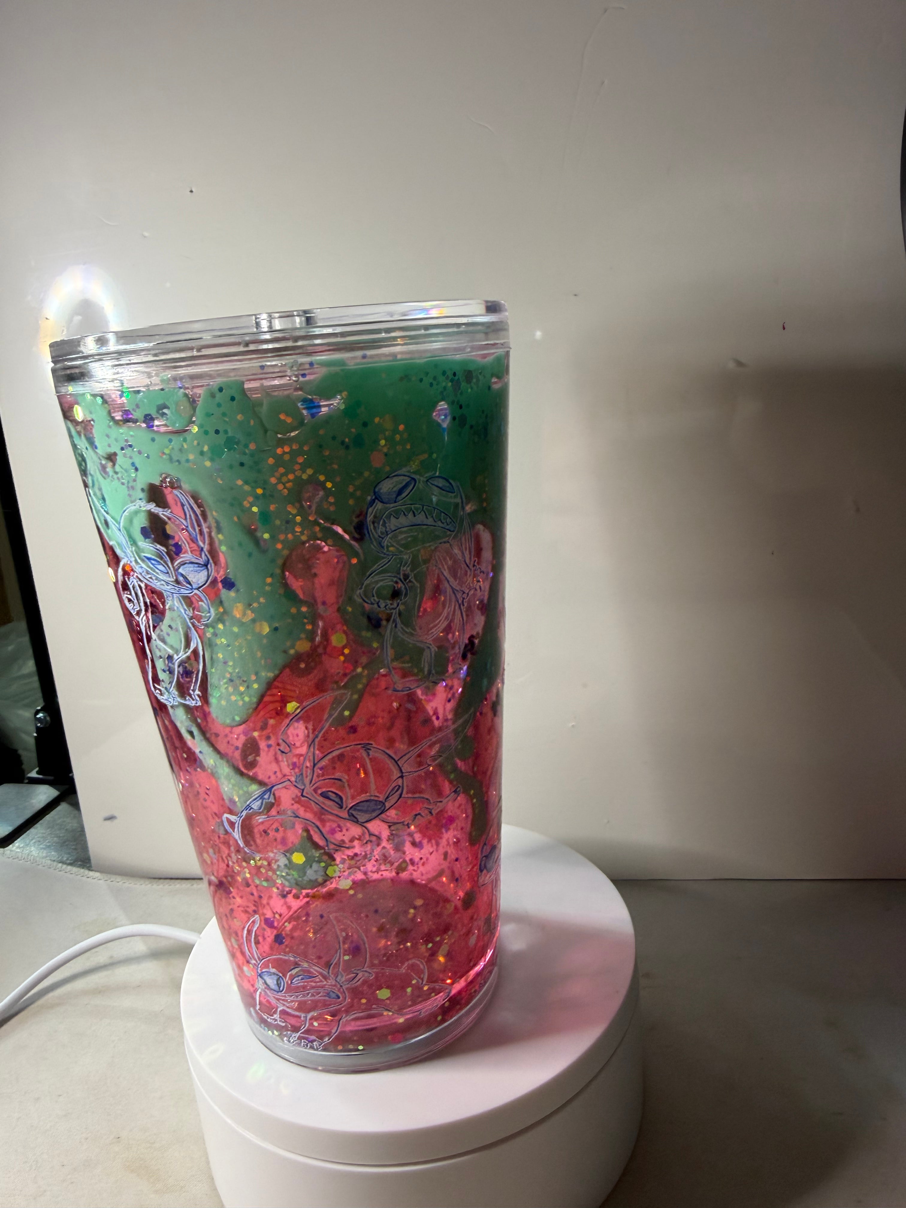 STITCH DUEL LAVA  - 16oz TAPERED CUP