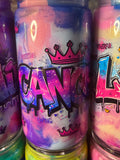 CANCER paint cup - 16oz Libby Can Style