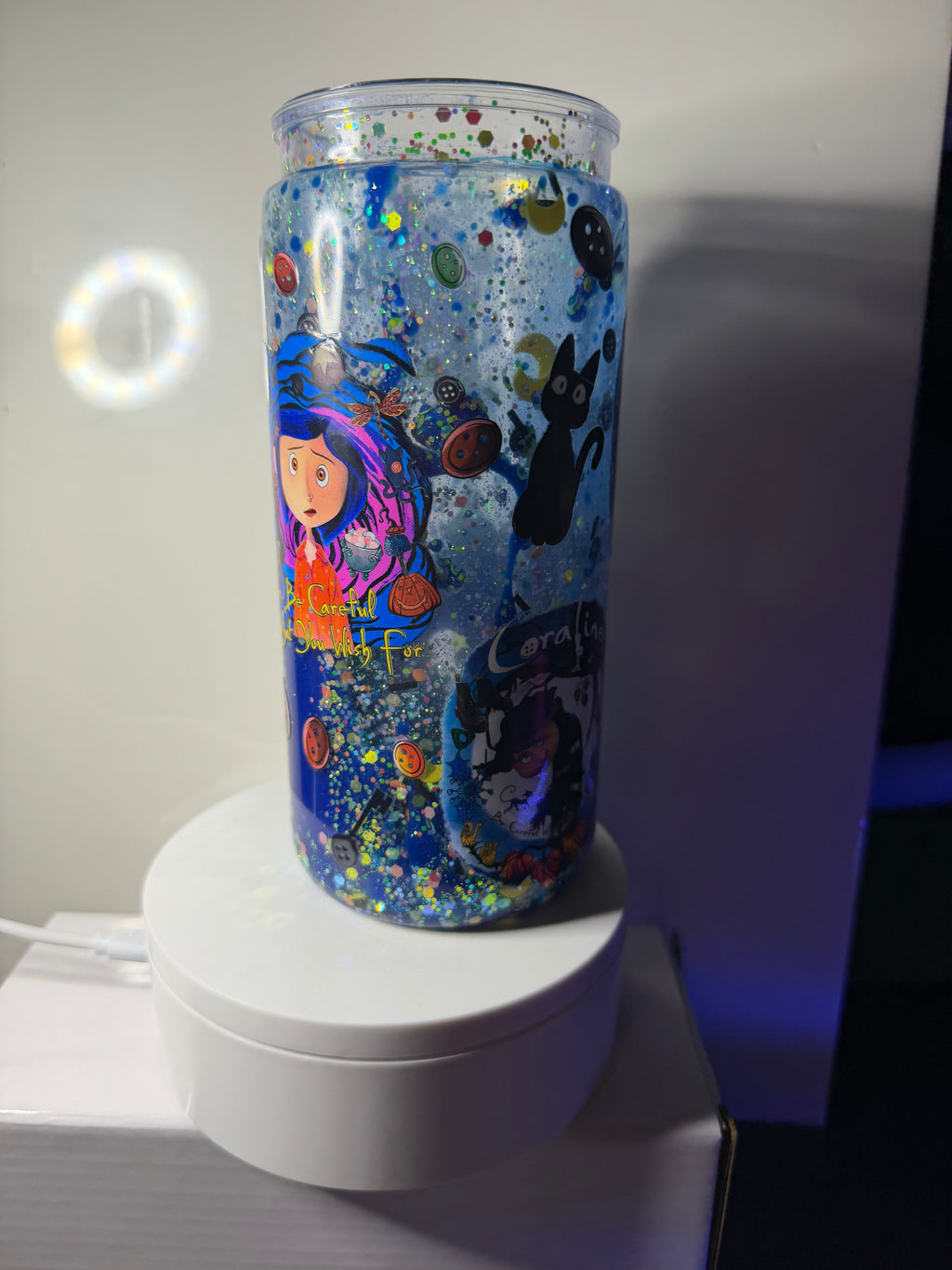 CORALINE - DUEL LAVA - 20OZ LIBBY CAN STYLE - GLOW