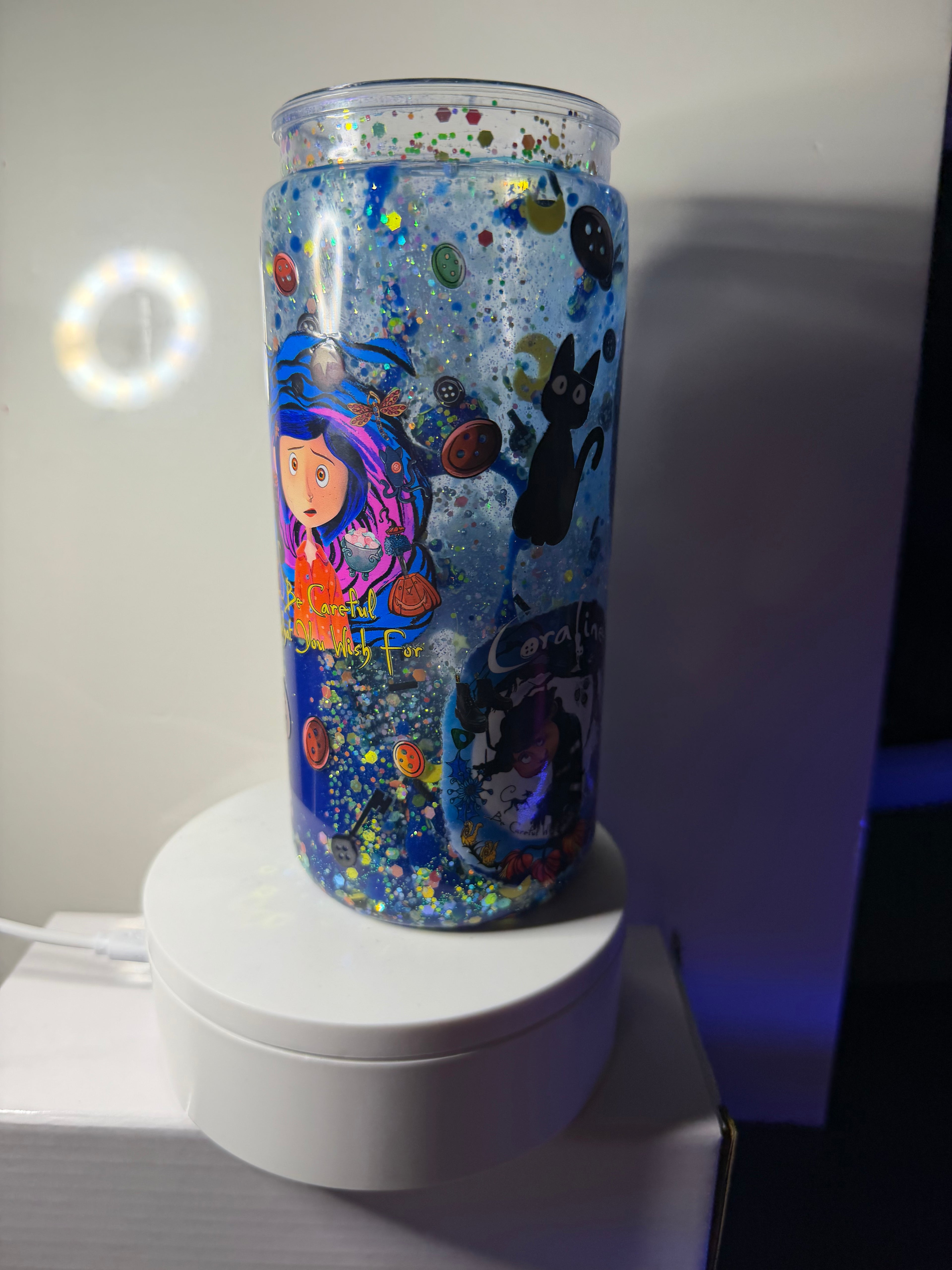 CORALINE - DUEL LAVA - 20OZ LIBBY CAN STYLE - GLOW