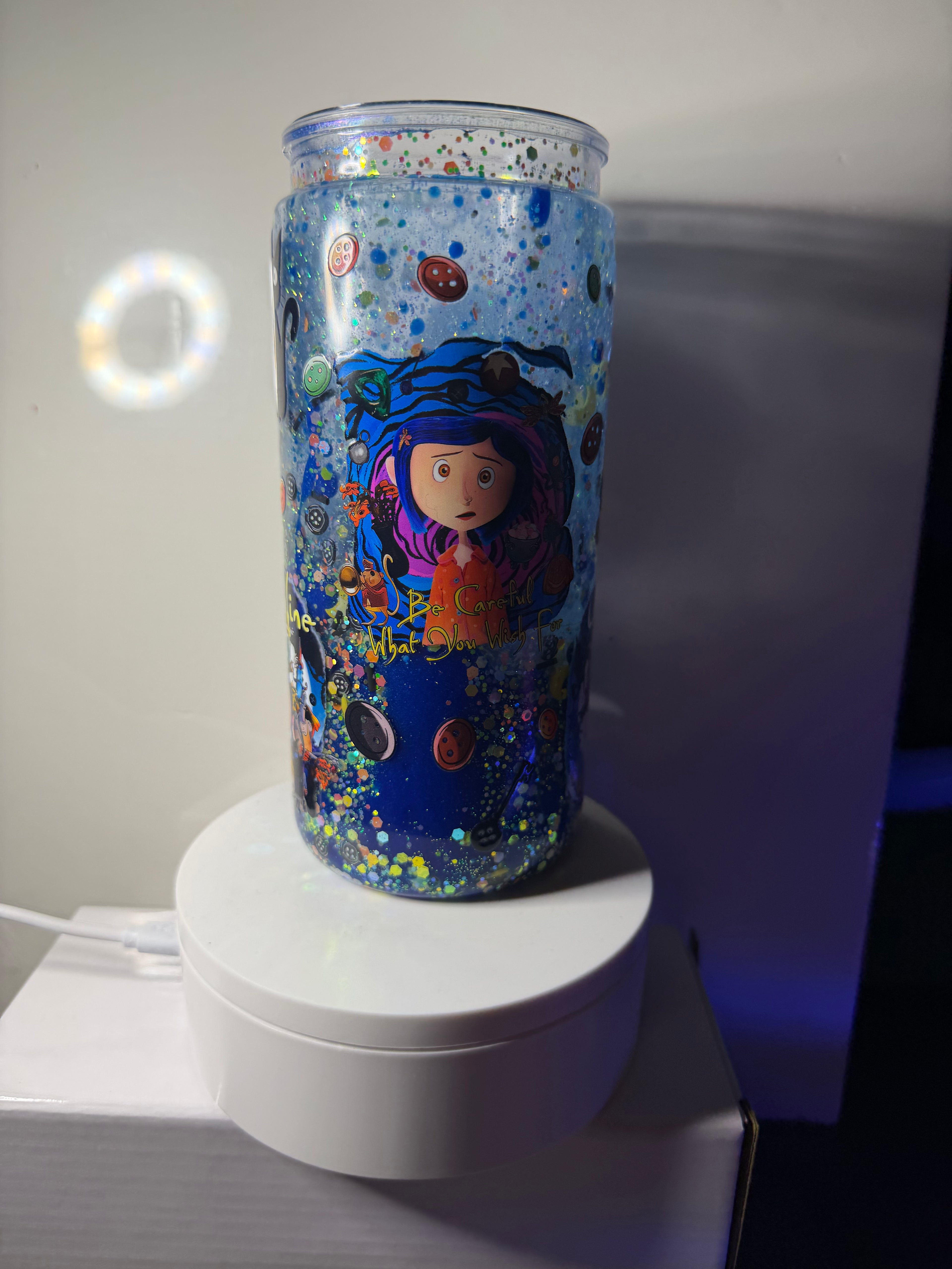 CORALINE - DUEL LAVA - 20OZ LIBBY CAN STYLE - GLOW