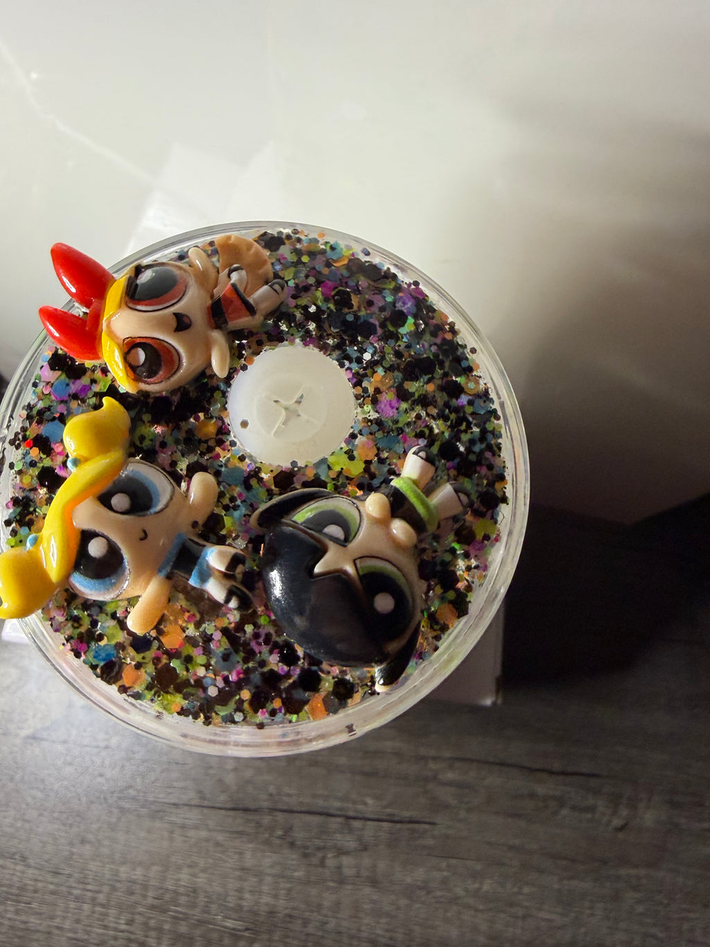 POWER PUFF GIRLS DUEL LAVA WITH DECO LID - 20OZ LIBBY CAN STYLE