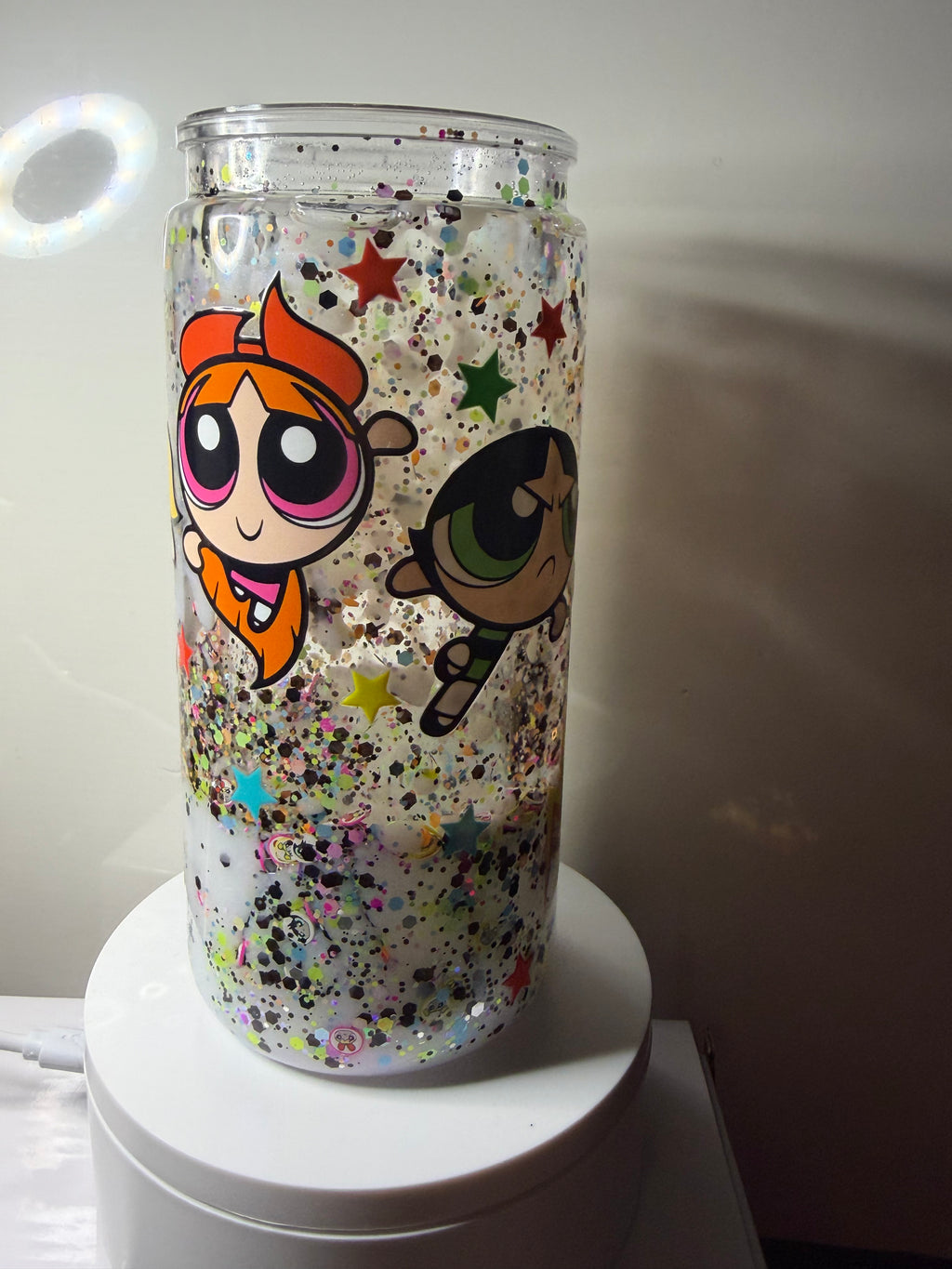 POWER PUFF GIRLS DUEL LAVA WITH DECO LID - 20OZ LIBBY CAN STYLE