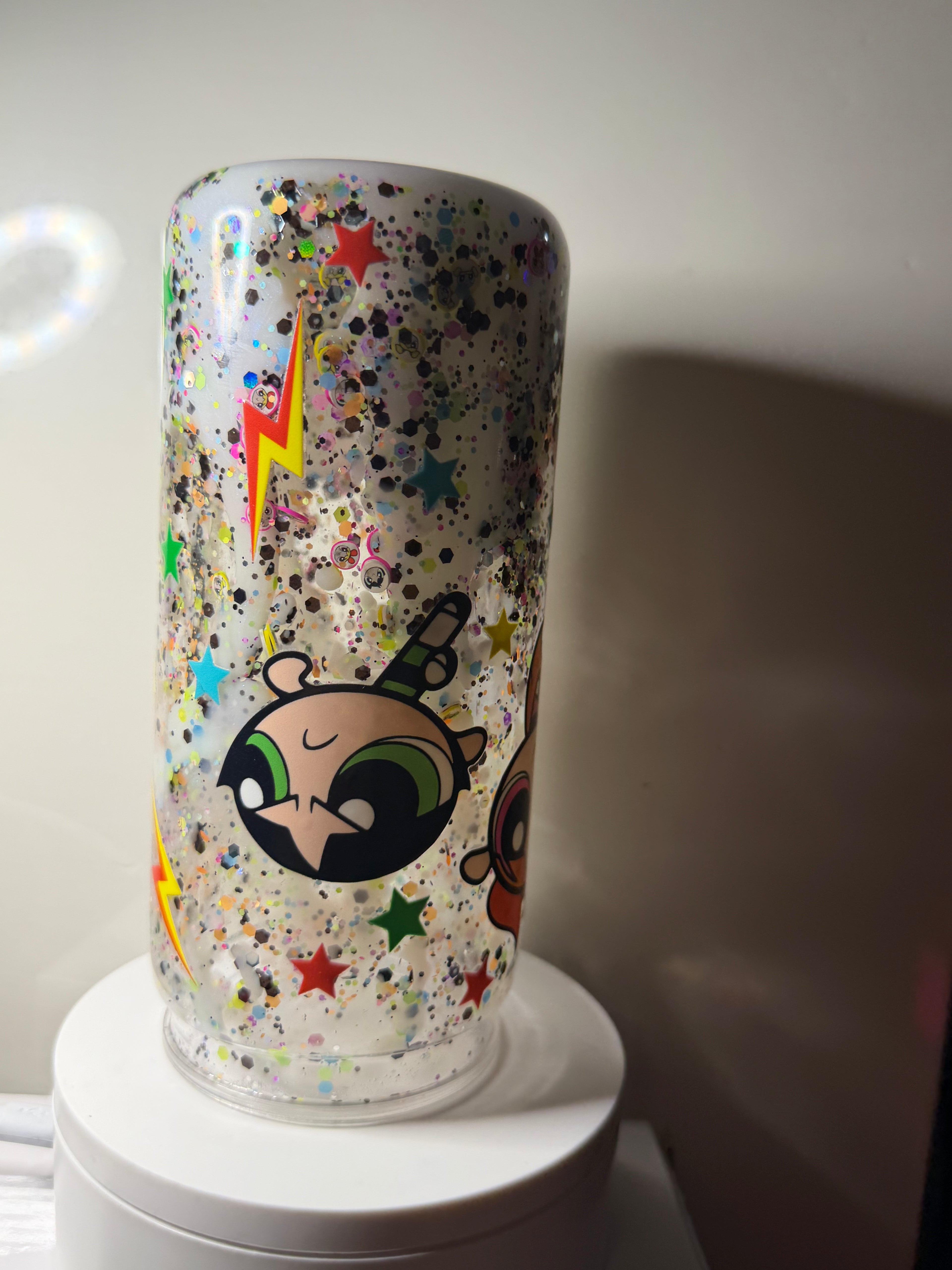 POWER PUFF GIRLS DUEL LAVA WITH DECO LID - 20OZ LIBBY CAN STYLE