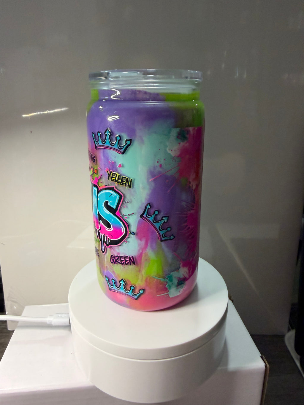TAURUS paint cup - 16oz Libby Can Style