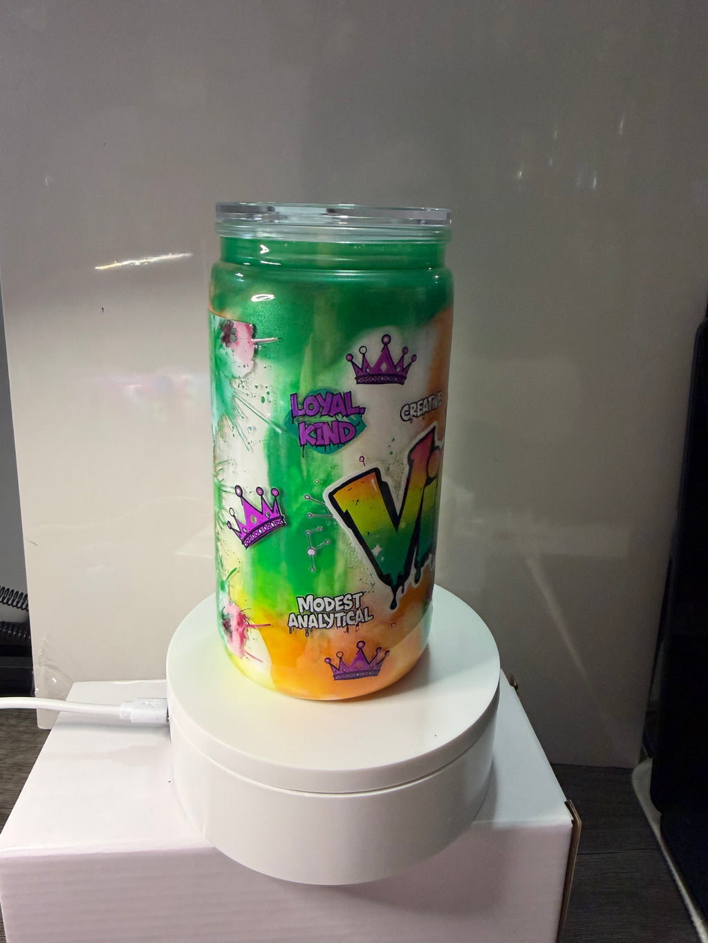 VIRGO paint cup - 16oz Libby Can Style