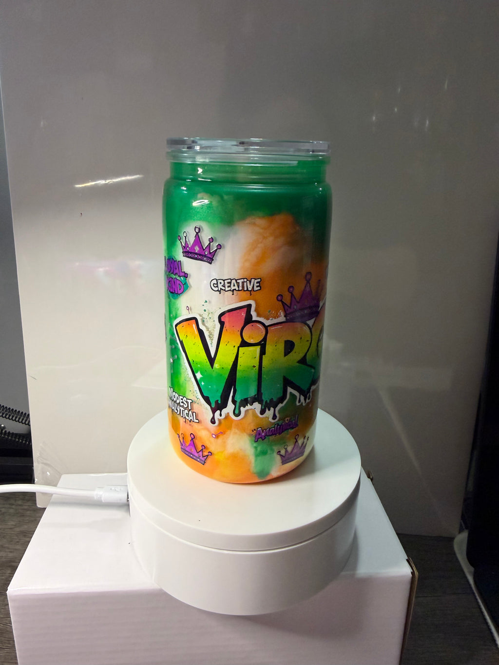 VIRGO paint cup - 16oz Libby Can Style