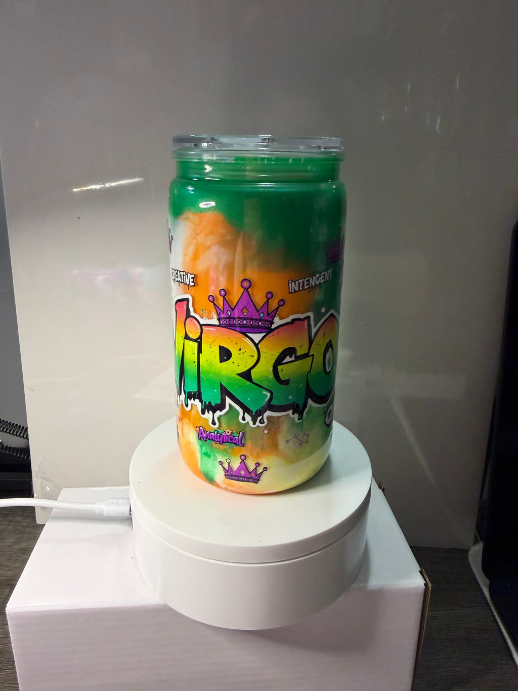 VIRGO paint cup - 16oz Libby Can Style