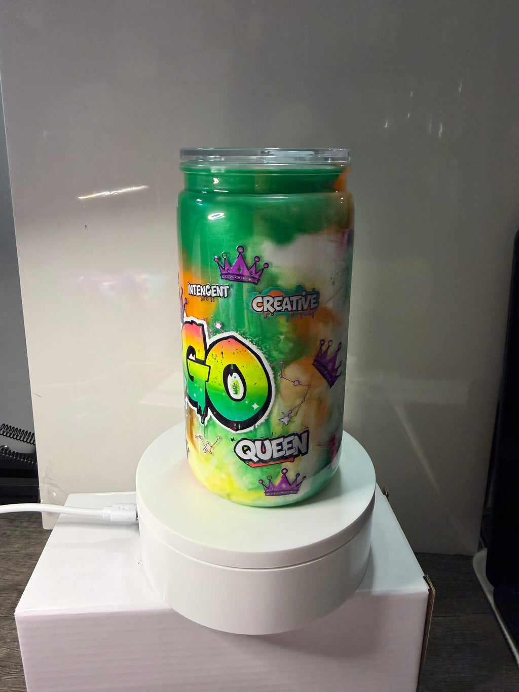 VIRGO paint cup - 16oz Libby Can Style