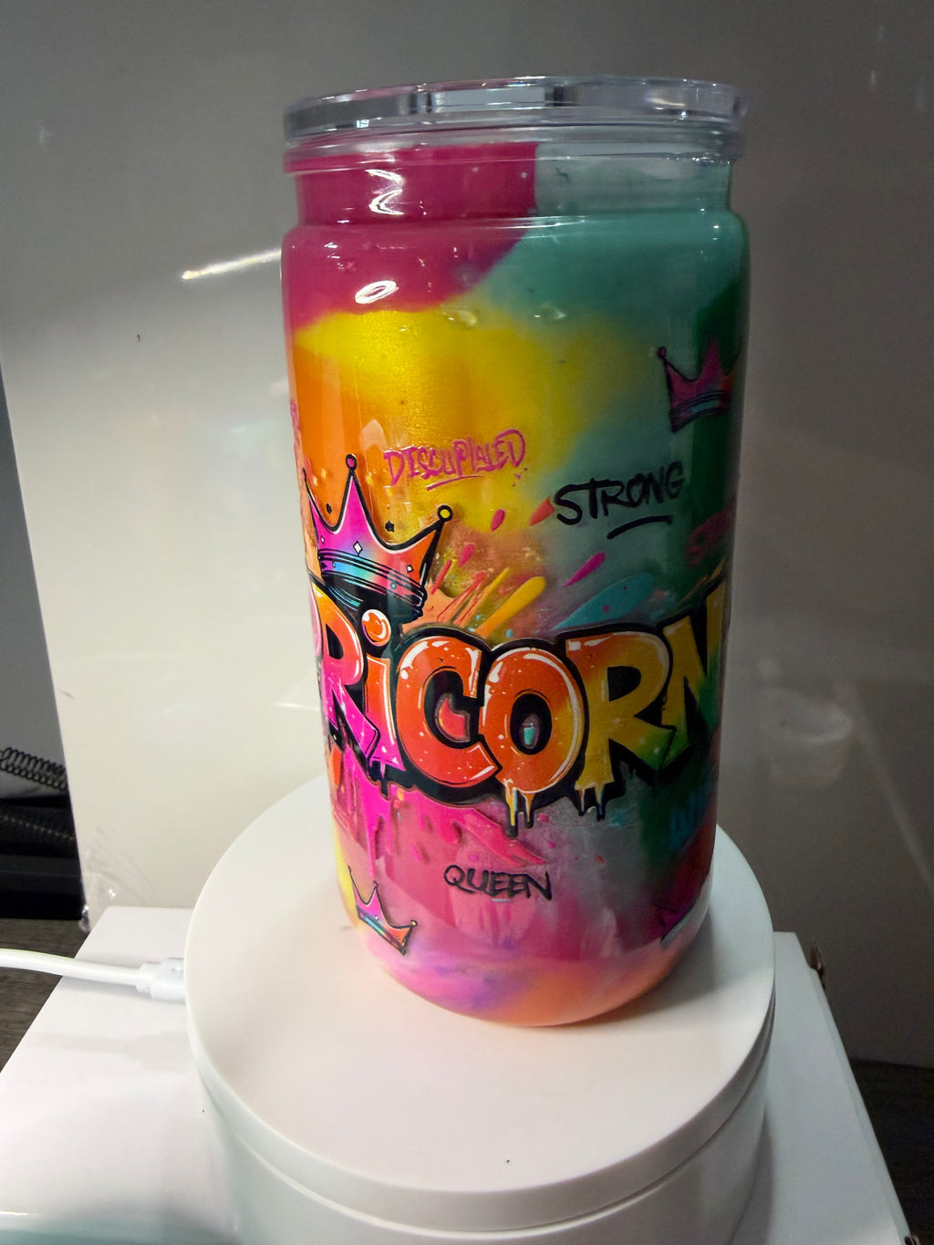 CAPRICORN paint cup - 16oz Libby Can Style