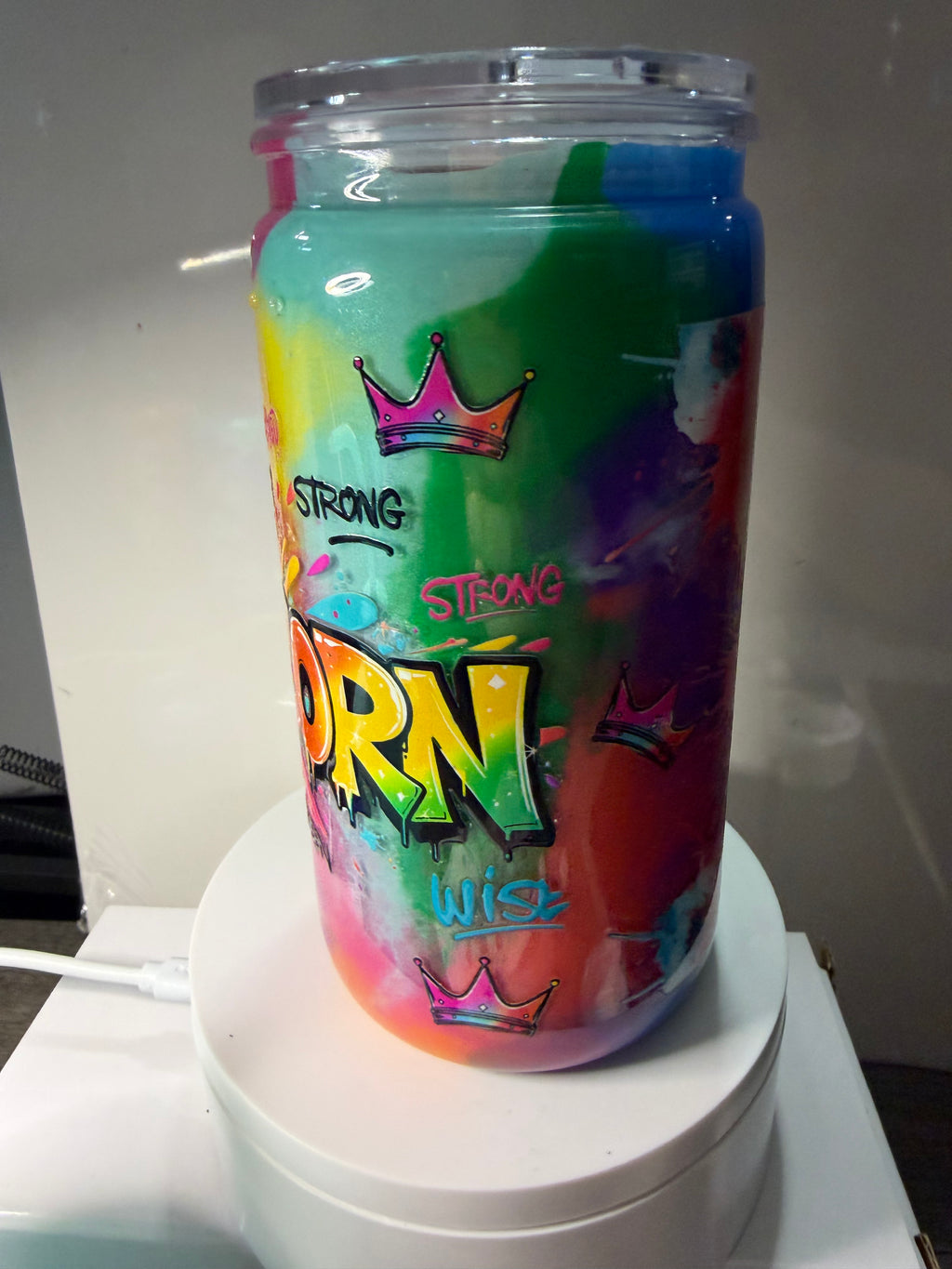 CAPRICORN paint cup - 16oz Libby Can Style