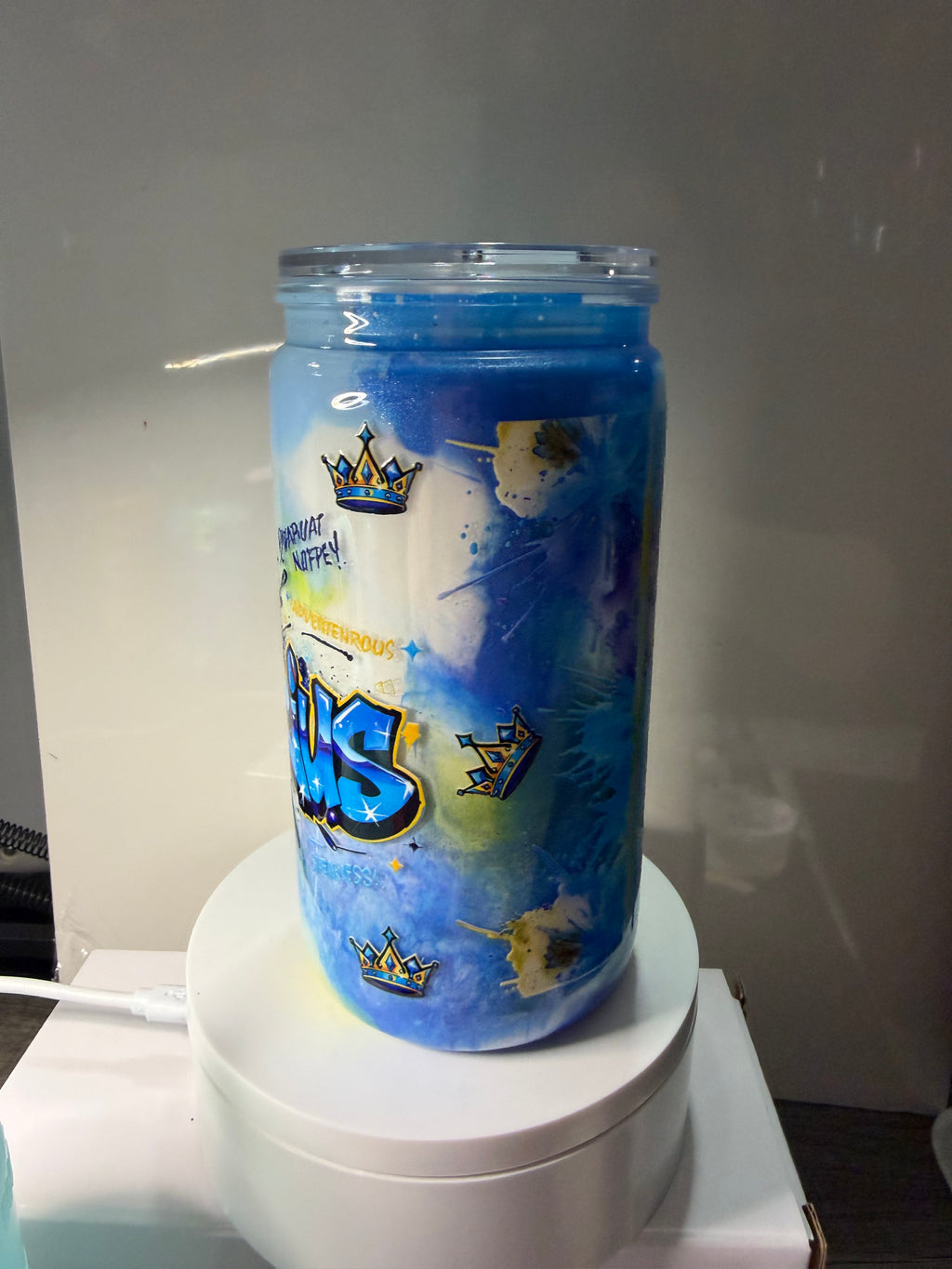 SAGGITARIUS paint cup - 16oz Libby Can Style
