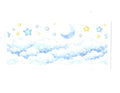 #2487 -MOON/STAR/CLOUD