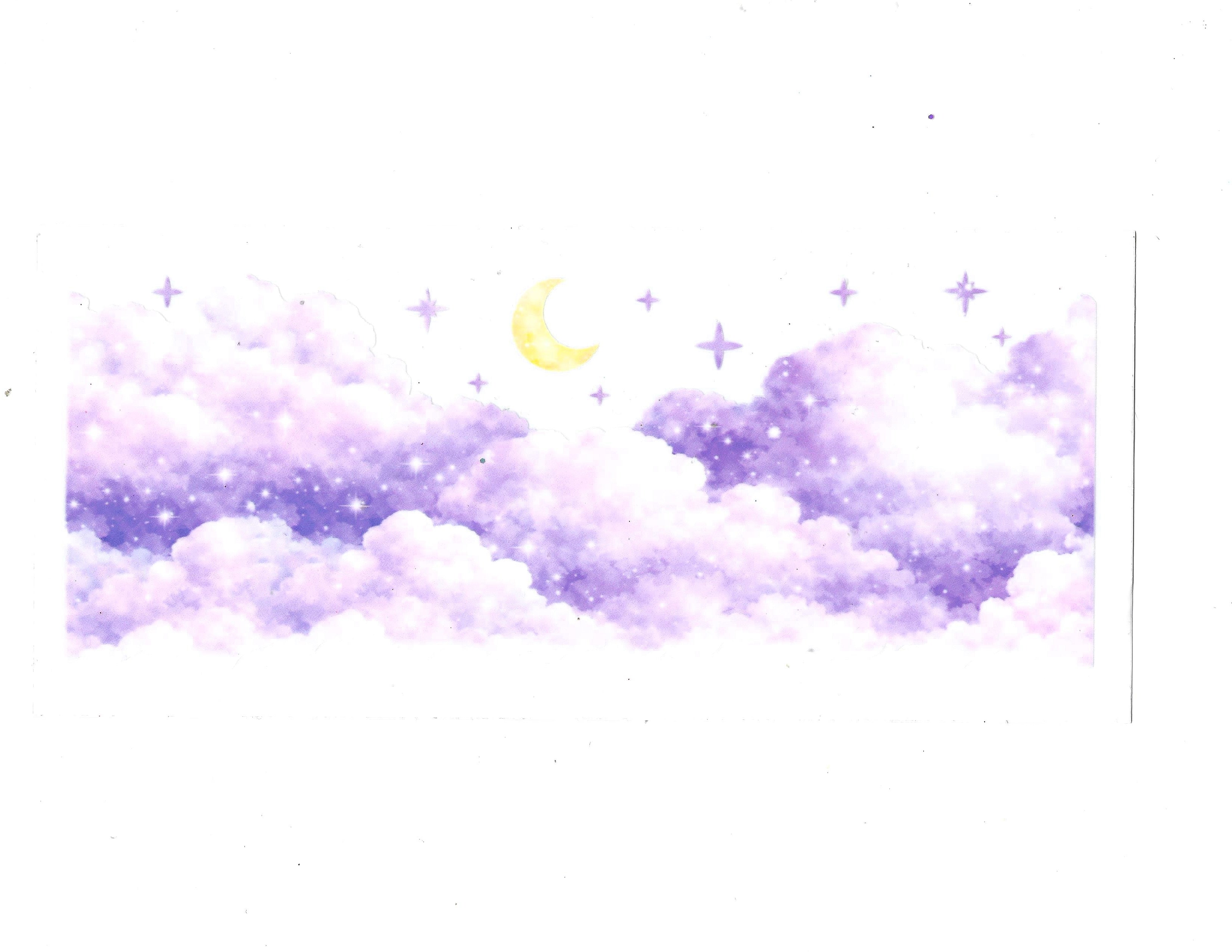 #2488 -MOON/STAR/CLOUD
