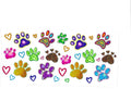 #1934 - PAW PRINT  - DOG