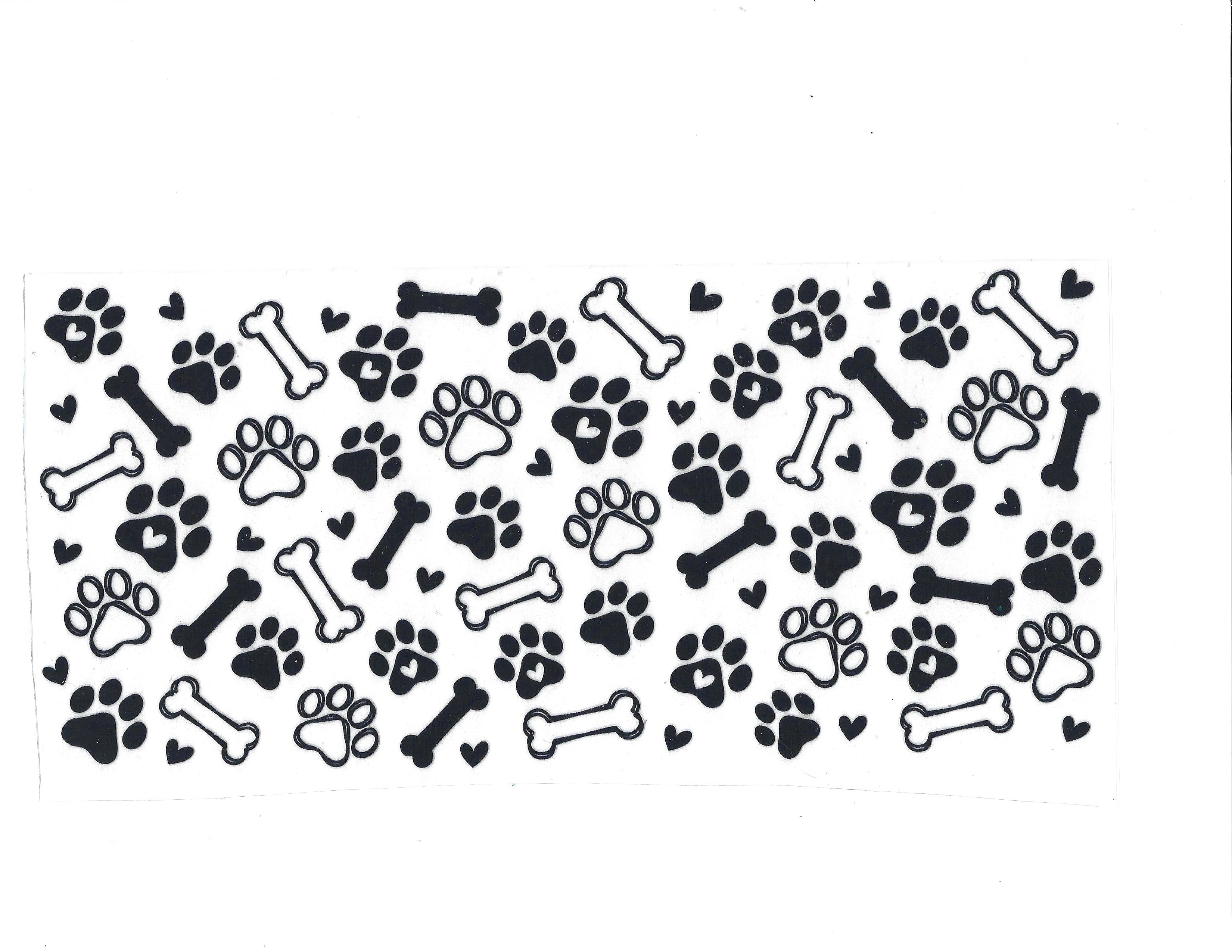 #1935 - PAW PRINT  - DOG