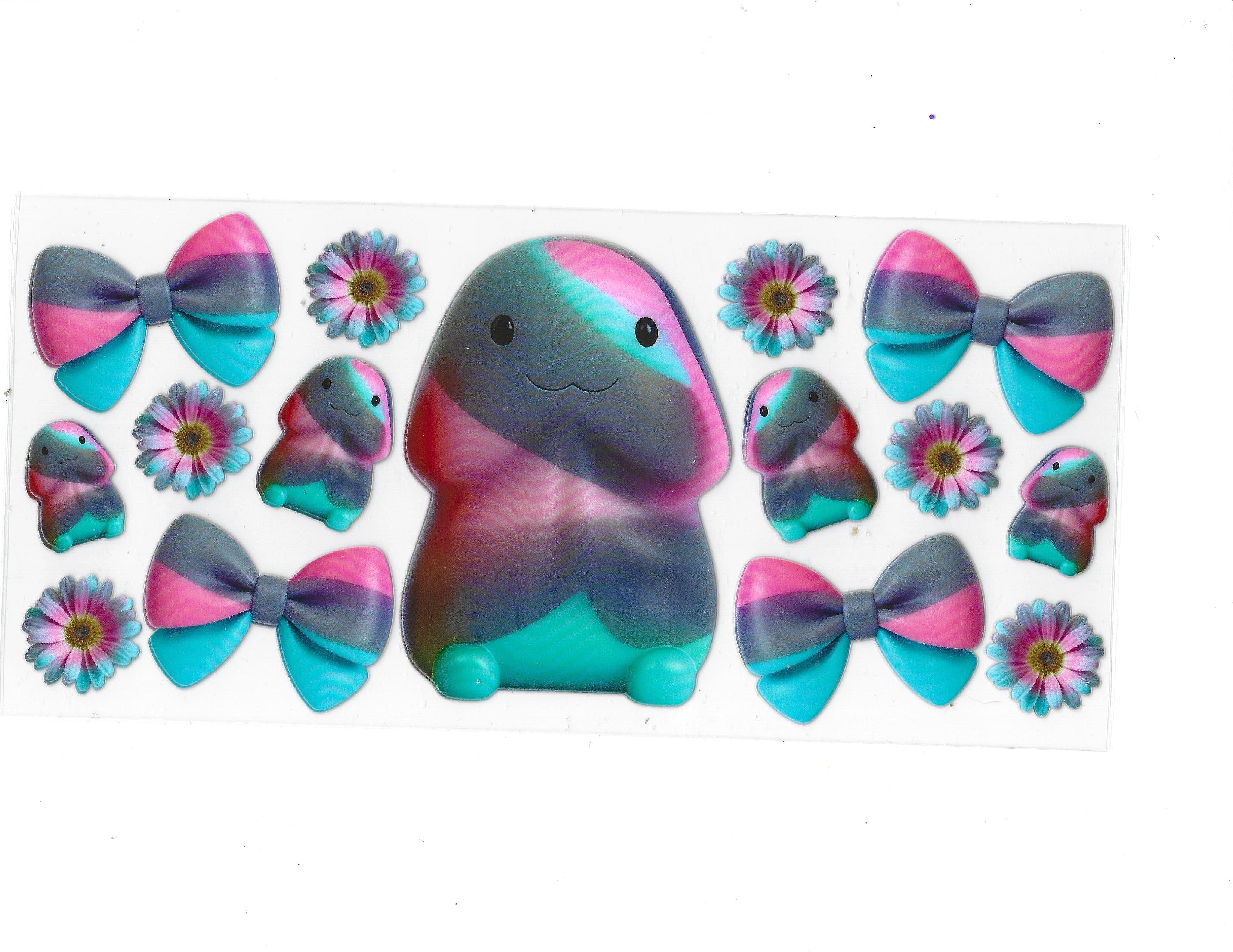 #2500 - ADULT - "RICHARD" - PINK GREY TEAL