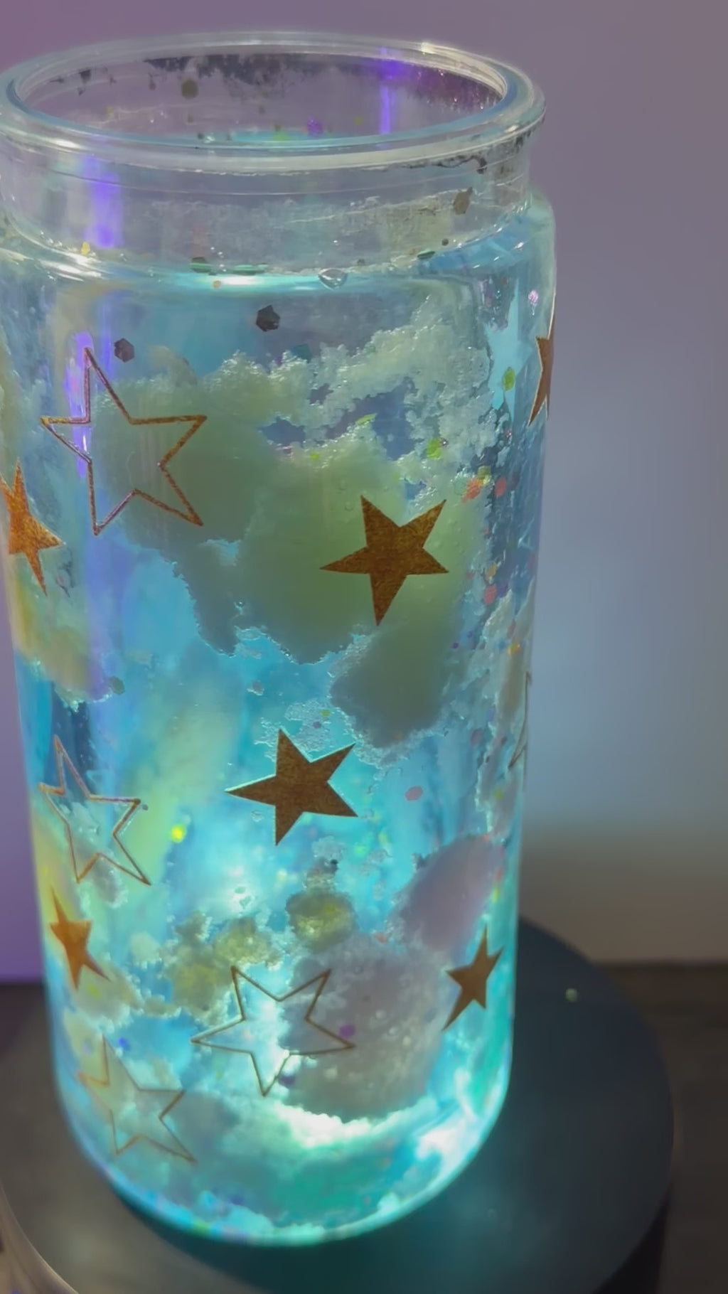 20OZ LIBBY ACRYLIC - RAINBOW CLOUD CUP