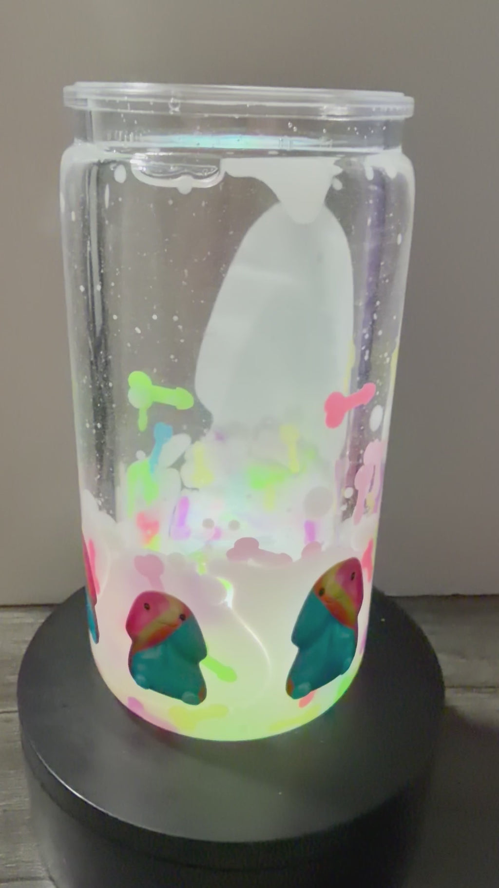 20OZ LIBBY ACRYLIC - LAVA “RICHARD” CUP WITH LID - GLOW