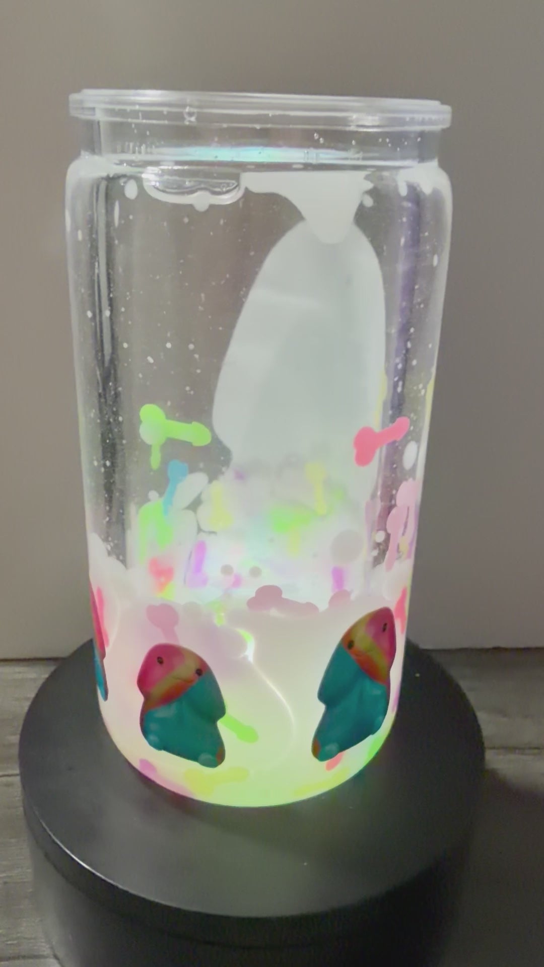 20OZ LIBBY ACRYLIC - LAVA “RICHARD” CUP WITH LID - GLOW