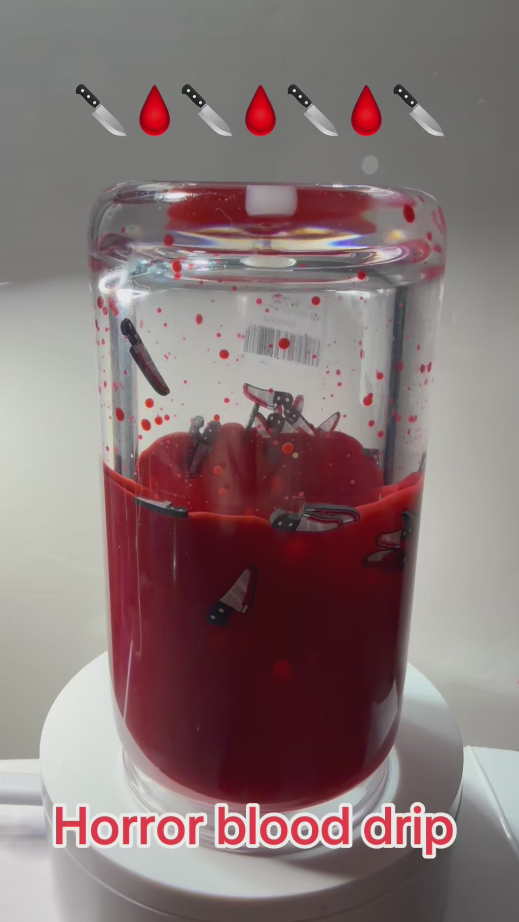 BLOOD DRIP - DUEL LAVA - 16OZ LIBBY CAN STYLE