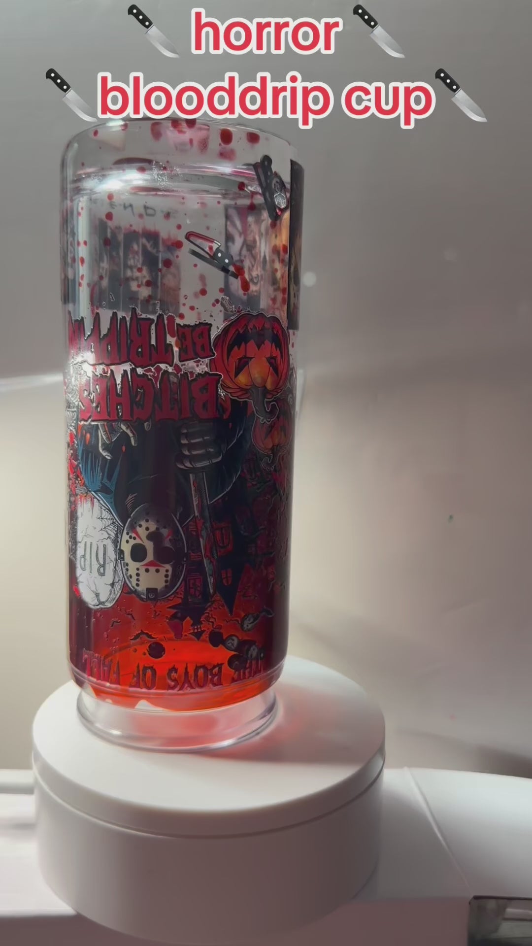 BLOOD DRIP - DUEL LAVA - 20OZ LIBBY CAN STYLE (HANDLE)