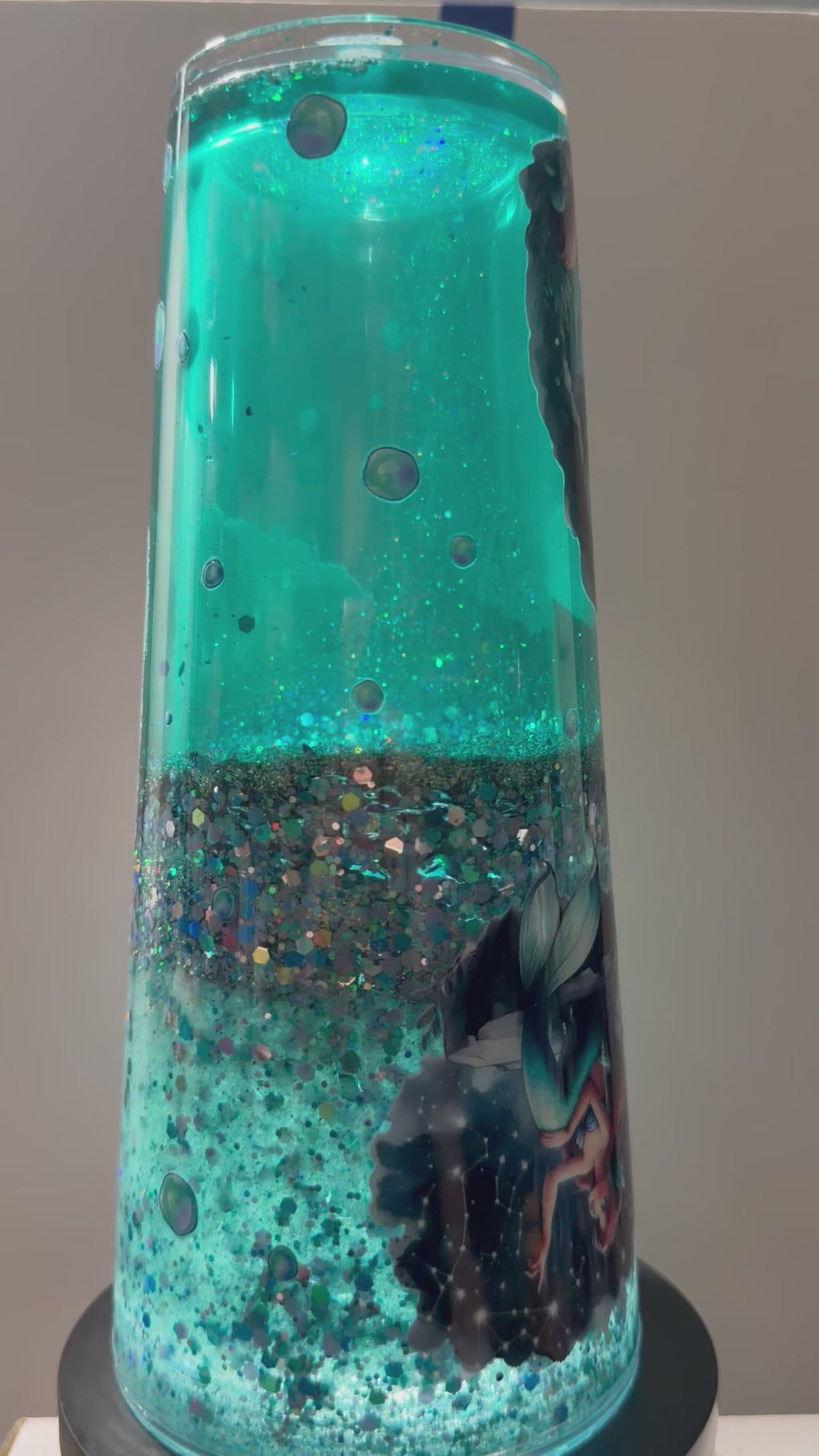 24oz TAPERED CUP - PRINCESS - ARIEL DREAMSCAPES WITH DECO LID