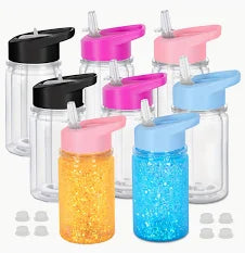 10oz Kids Sippy Acrylic Snowglobe