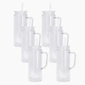 20oz Acrylic libby can Snowglobe with Handle