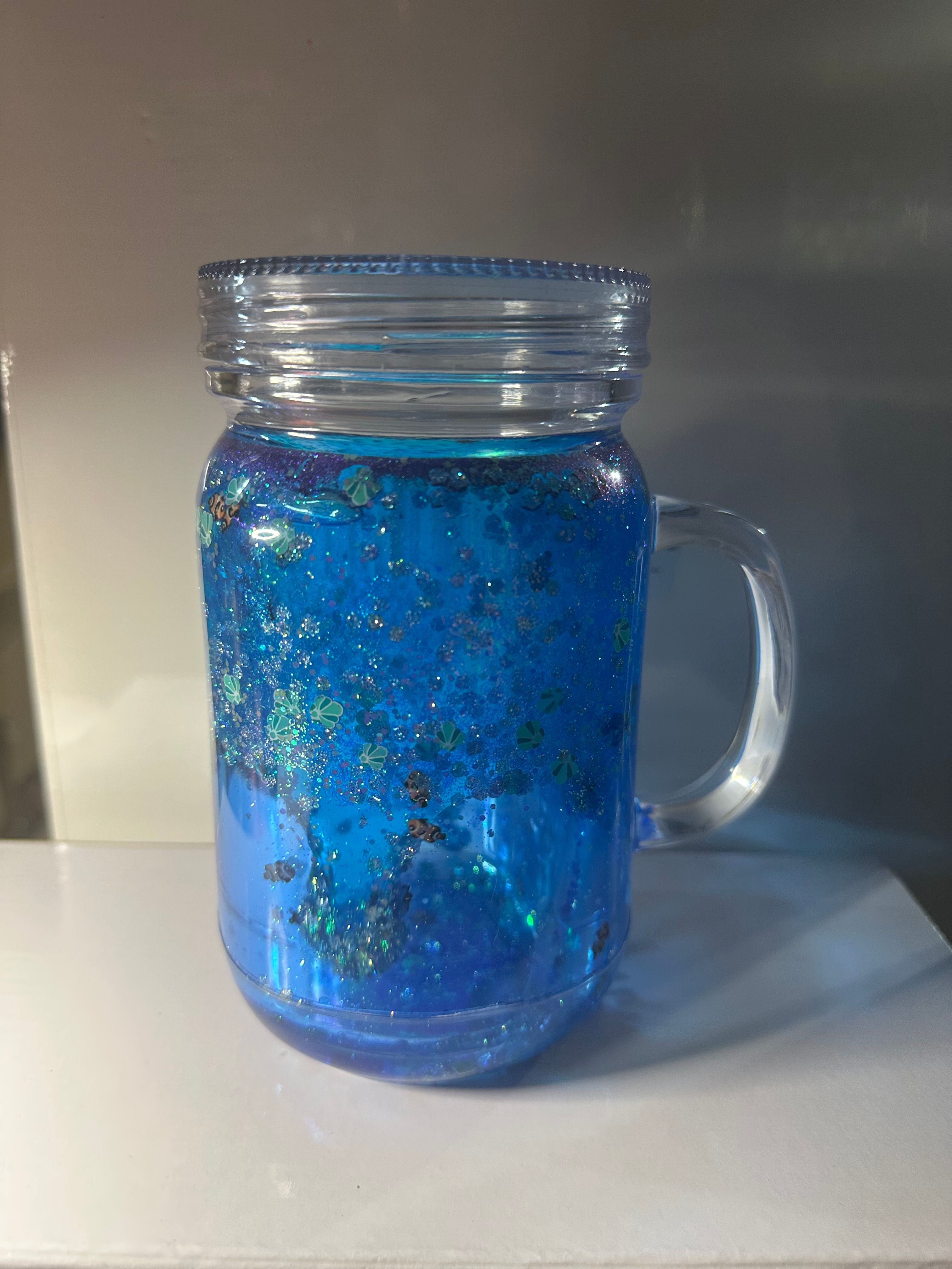 Aquarium Dual Lava - Acrylic - Premade Cup